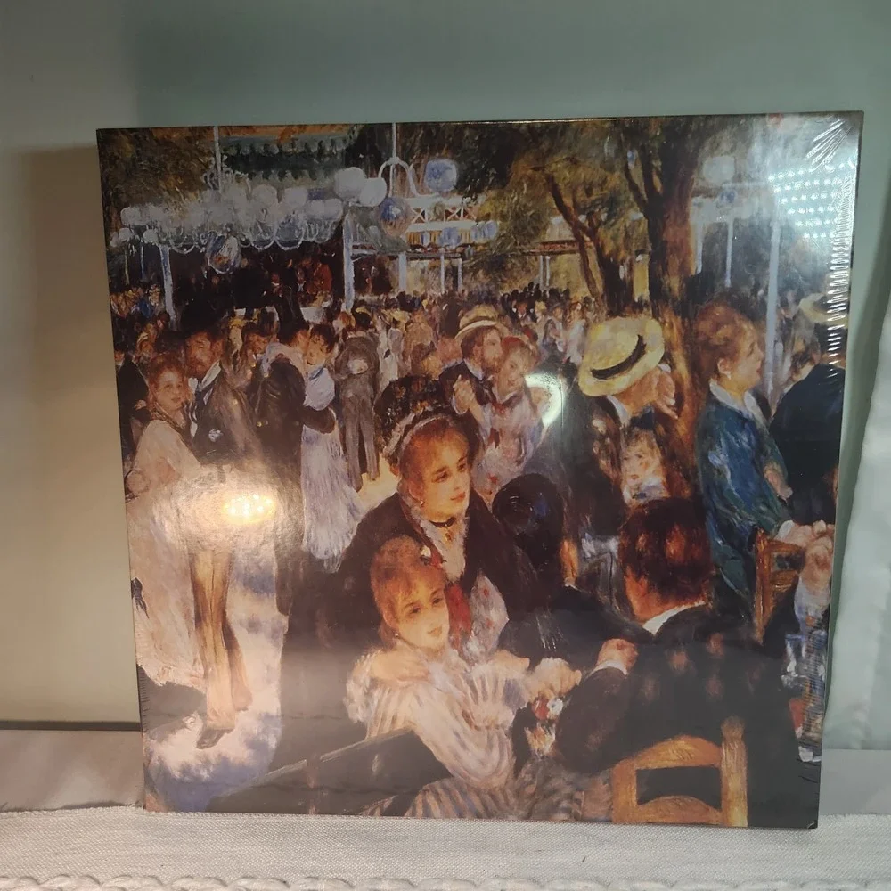 jigsaw puzzle featuring the painting Bal du moulin de la Galette